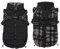Pethiy -Super Warm Hunde wintermäntel mit Geschirr, Hundejacke mit Innenfleece, wasserdichte Kleine Hundemantel Winterweste Hundepullover mit Brust Gurt fur Haustier -Schwarz-M