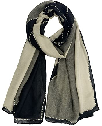 FINIZO Women's Fashion Scarves, Pashmina Wrap for All Season, Everyday Wear for Ladies, Solid Color Bridesmaid Gifts