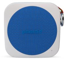 Polaroid P1 Music Player (Blue) - Super Portable Wireless Bluetooth Speaker Rechargeable with IPX5 Waterproof and Dual Stereo Pairing