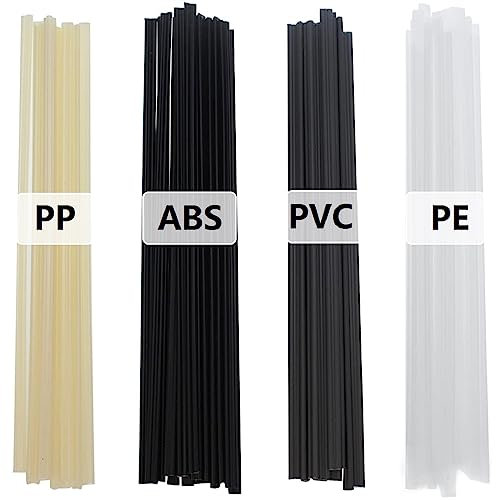 Tiges Soudage,Baguette de Soudage,Fils à Souder,40PC Soudage Sticks ABS/PVC/PE/PP Soudage Plastique Bâtons Soudage Pour Soudeur en Plastique Le Soudage La RéParation de Pare-Chocs