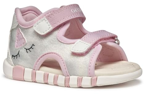 GEOX BABY B SANDAL IUPIDOO GIR SALMON/WHITE 19_EU