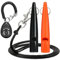 AHEJIOO 2 Pack Hundepfeife Gegen Bellen Mit Klicker & 1 Lanyard, Hundepfeife Rütter Rückruf, Verstellbare Hundepfeife Gegen Bellen, Laut Und Weitreichend, Für Die Hundeausbildung(Orange/Schwarz)