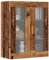 NQJIBUE Home Garden,Hängeschrank aus altem Holz, 69,5 x 34 x 90 cm