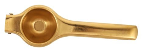 iplusmile Pizca De Limon Exprimidor Exprimidor De Vapor De Acero Inoxidable Prensa De Fruta Manual Extractor De Manual Prensa De Limón De Mano Acero Inoxidable Dorado