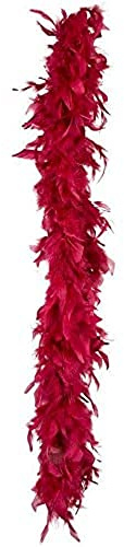 Boland - Boa de plumas, colores a elegir, longitud aprox. 180 cm, accesorio de disfraz, charlestón, años 20, flapper, carnaval, fiesta temática