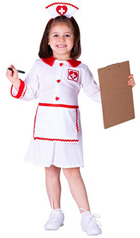 Dress Up America Costume d'infirmière de la Croix-Rouge pour enfants mignons