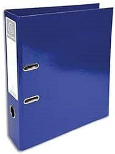 Exacompta - Réf. 53622E - 1 Classeur à levier A4 Prem'Touch IDERAMA - Dos de 70 mm - Méanique 75 mm - Dimensions extérieures : 32 x 30 x 7 cm - Format à classer A4 - Coloris : Bleu foncé