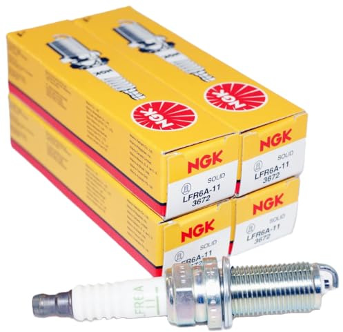NGK 3672 Pack of 4 Spark Plugs LFR6A-11