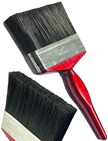 4Paint Brush Extra Fine paint Brush Bristles Decorating DIY Wall fence Painting