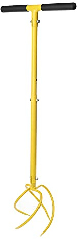 BARAYSTUS Garden Hand Tiller Garden Claw Twist Tiller Cultivator Tiller Soil Loosener Lawn Aerator Areator Loosen, Rototiller, Garden Bed and Plant Box Cultivator, Garden Tools.