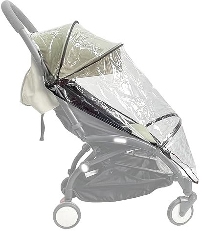 Brogtorl Regenschutz für Kinderwagen, Windschutz für Kinderwagen, Zubehör für Kinderwagen Wasserdicht für Babyzen YOYO
