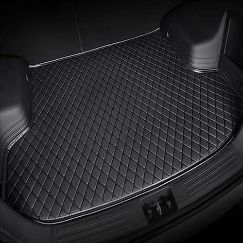 MaKeMoney Auto Tappetino per Bagagliaio per Mercedes Benz CLA Shooting Brake X118 I 2019-2024, Pelle Waterproof Tappetini Baule Fodera Protezione Tappetino Accessori,A/Black