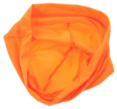 Mipcase Casquette de Cyclisme Orange en Polyester, Coupe-Vent et Protection Solaire, Unisexe, Lavable, pour Activités de Plein Air et Randonnée