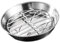 MagiDeal Ensemble de rôtissoire et Grille, Plaque de en Acier Inoxydable 304, poêle à Griller pour Poisson, friture, Aliments et, 12cm