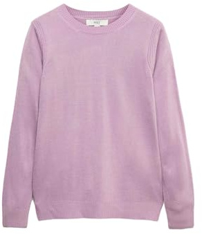 Marks & Spencer Jersey Súper Suave de Cuello Redondo para Mujer, Ajuste Normal