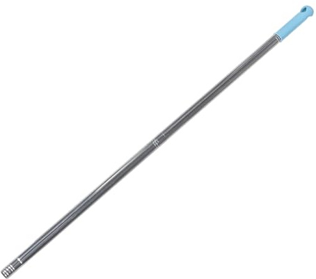 BESPORTBLE Palo de Escoba de Acero Inoxidable Mango Desmontable 19 MM Diámetro para Limpieza de Pisos y Mantenimiento en Casas y Negocios Color Aleatorio