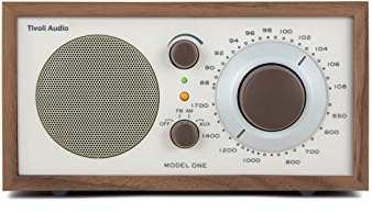 Tivoli Audio model One Am/ fm Table Radio, Classic/ Walnut, 2.4 Lb