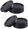 Camera Body Cap & Rear Lens Cover Compatible with Leica M LM，Zeiss ZM, Voigtlander VM Mount Lens Cover.(2 Pack)