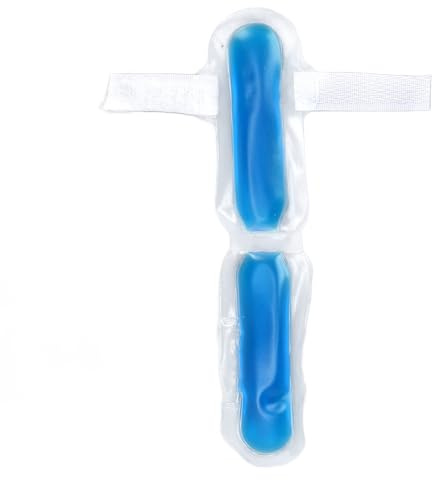 Impacco di Ghiaccio in Gel Freddo per Dita e Dita, Impacco di Ghiaccio Freddo per Dita dei Piedi per Alleviare il Dolore, Trattamento Freddo Caldo Riutilizzabile Impacco di Ghiaccio in Gel Leggero per