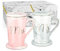 Mr & Mrs Paare Kaffeetassen Tassen Geschenke Set Kaffeebecher hochzeitsgeschenke für brautpaar Pärchen zur Hochzeit Verlobung Hochzeitstag, Hochzeitsgeschenke Braut & Bräutigam Jungvermählten Jubiläum