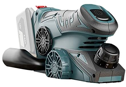 Cepilladora Eléctrica Inalámbrica 710W 13000RPM, Cepilladora para Corte de Madera para Batería de 12V ABS y Metal Sin Batería 270 x 130mm