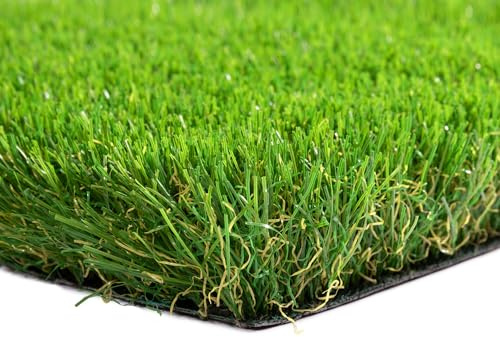 Steffensmeier Sonderposten Kunstrasen | 1m und 2m Breite | Grün | Florhöhe: 36 mm | Größe: 100x100 cm