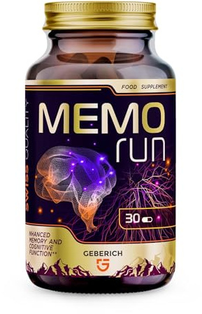 MEMORUN – Migliorare la Memoria e le Funzioni Cognitive – 30 Capsule – Integratore Alimentare