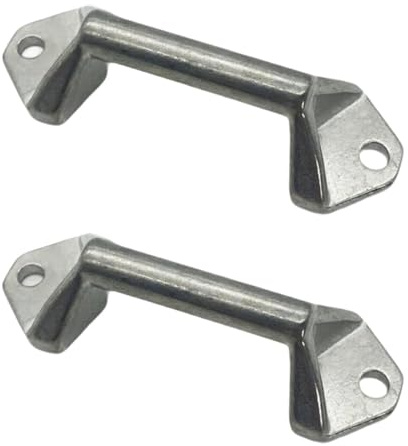 predolo 2 Piezas Gancho para Correas Hebilla de Fijación para Maleta de Motocicleta Accesorio de Metal Resistente Adecuado para Sujeción de Carga Y, Aleación de Zinc