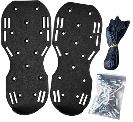 Scarpe Aeratrici Sandali Chiodati Per Prato, Robuste, Cinghie Regolabili