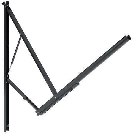 Dometic 9100 Power Awning - Standard Hardware with Bottom Wire Exit - Black Awning with Soft Grip Handles, and Cast Aluminium Safety Latches, 1 Left Arm and 1 Right Arm Included