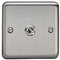 Varilight - 1G 1 or 2W 10A Classic Toggle Switch Matt Chrome - XST1