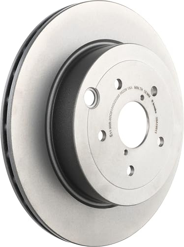 Brembo 09.A198.11 Bakre UV-belagd bromsskiva, uppsättning av 2