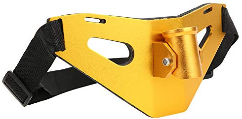 Alluminio Cintura da Pesca, 30x14x12cm Cintura da Combattimento da Pesca, Superficie della Cintura per ruscello Piscina da Pesca Selvaggia Pesca in Mare