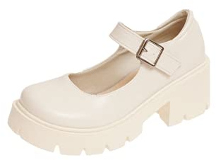 Dam plattform Mary Janes skor, Sweet Toe, fotled, lolita, gotisk, platåklänning, pumps, skor, chunky platåskor, lackläder, klänning, skor, Stil 10, 40 EU