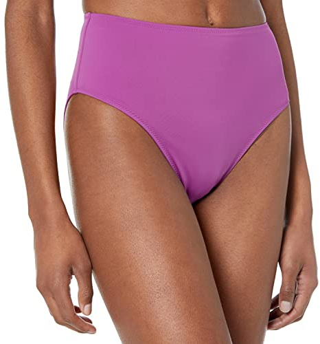 Amazon Essentials Femme Bas de Bikini Échancré Taille Haute