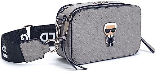 Coivin & Kiein Crossbody Taschen Frauen Trendy Snapshot Kamera Tasche, Kleine Schulter Handtaschen Satchel, GRAU