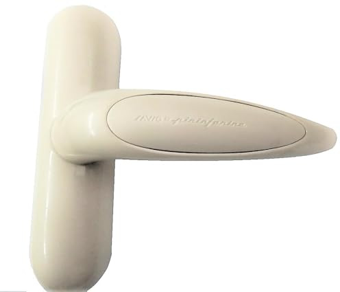 Generico Maniglia Cremonese Savio Modello Gioconda Colore Avorio – Per Anta Battente – Maniglia per Finestre e Porte Finestre – Design Elegante e Resistente