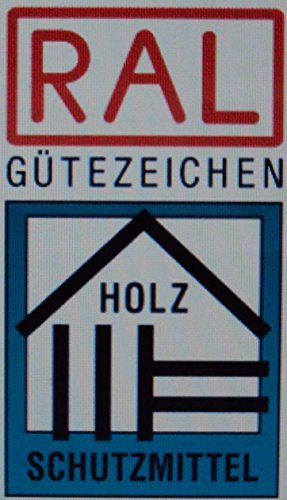 Farben-Budimex Profi Industrie Aqua Holzschutzlasur mit UV-Schutz / Farbton Kiefer / 2,5 L / Holzschutzlasur auf Wasserbasis, Speziallasur v. Holzfachhandel für Hölzer im Innen- u. Aussenbereich