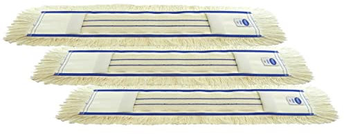 maxxi4you 3 x Premium Wischmopp Bodenwischer Baumwolle 80 cm