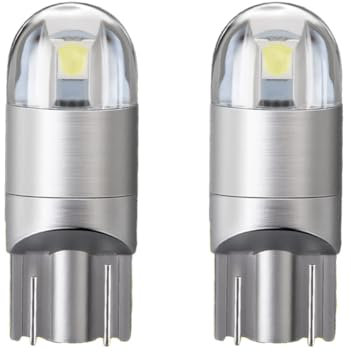 Lampadine T10 W5W LED 24V 6000K Bianco 501 168 2825 Lampadina LED per Auto Luci di Posizione, Luce Targa, Luce di Parcheggio, Luci Interno (2 pezzi)