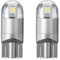 Lampadine T10 W5W LED 24V 6000K Bianco 501 168 2825 Lampadina LED per Auto Luci di Posizione, Luce Targa, Luce di Parcheggio, Luci Interno (2 pezzi)