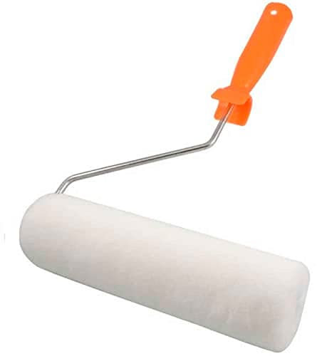 Tradineur - Rodillo para pintura, Antígona,26 cm de longitud,100% acrílico.Resistente a los disolventes, anticorrosión. - 36 x 26 x 6 cm