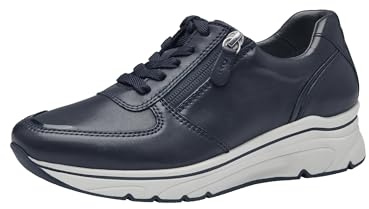 Tamaris Damen Sneaker Low - 1-23711-42 848 40 Navy Leather