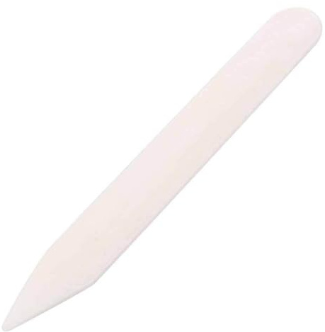 Natural Bone Folder Tool Durable Bone Tool for Scoring Folding Creasing Burinishing Edges of Leather Craft