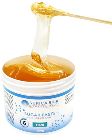 Sugaring Paste Hair Removal Wax – Hard Classic Sugar Wax 26.5 oz / 750g for Full Body/Brazilian/Bikini line/legs | Salon & Spa Use for Women & Men | No-Heat waxing, Vegan, Hypoallergenic