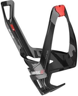 ELITE Cannibal XC bottle cage gloss black/red