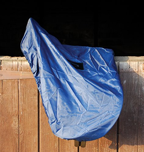 Rhinegold Sattel-Überzug, wasserdicht, Marineblau, Navy, Einheitsgröße