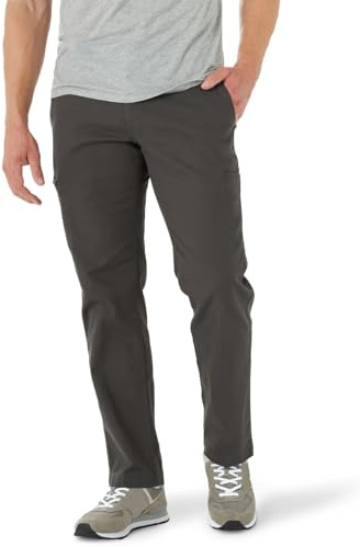 Lee Men's Extreme Motion Canvas Cargo Pant Shadow 36W x 30L