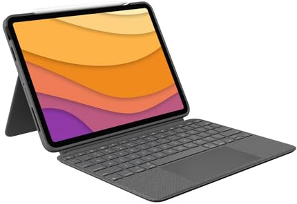 Logitech Combo Touch für iPad Air 11 (M2), iPad Air 4, Air 5 (US- QWERTY Layout) (920-010272)