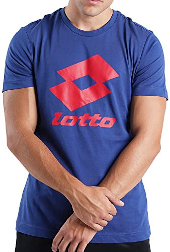 Lotto Herren T-Shirt Homme Smart Ii Tshirt, Blau, M